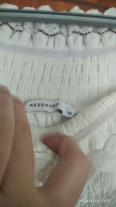 Сукня святкова reserved, M, молочний колір