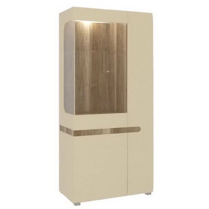 Комод вітрина в вітальню