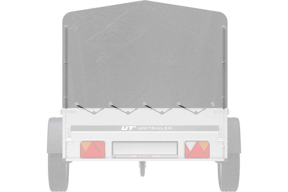 Pokrowiec na stelaż h-800 UNITRAILER do przyczepy GARDEN 201 KIPP