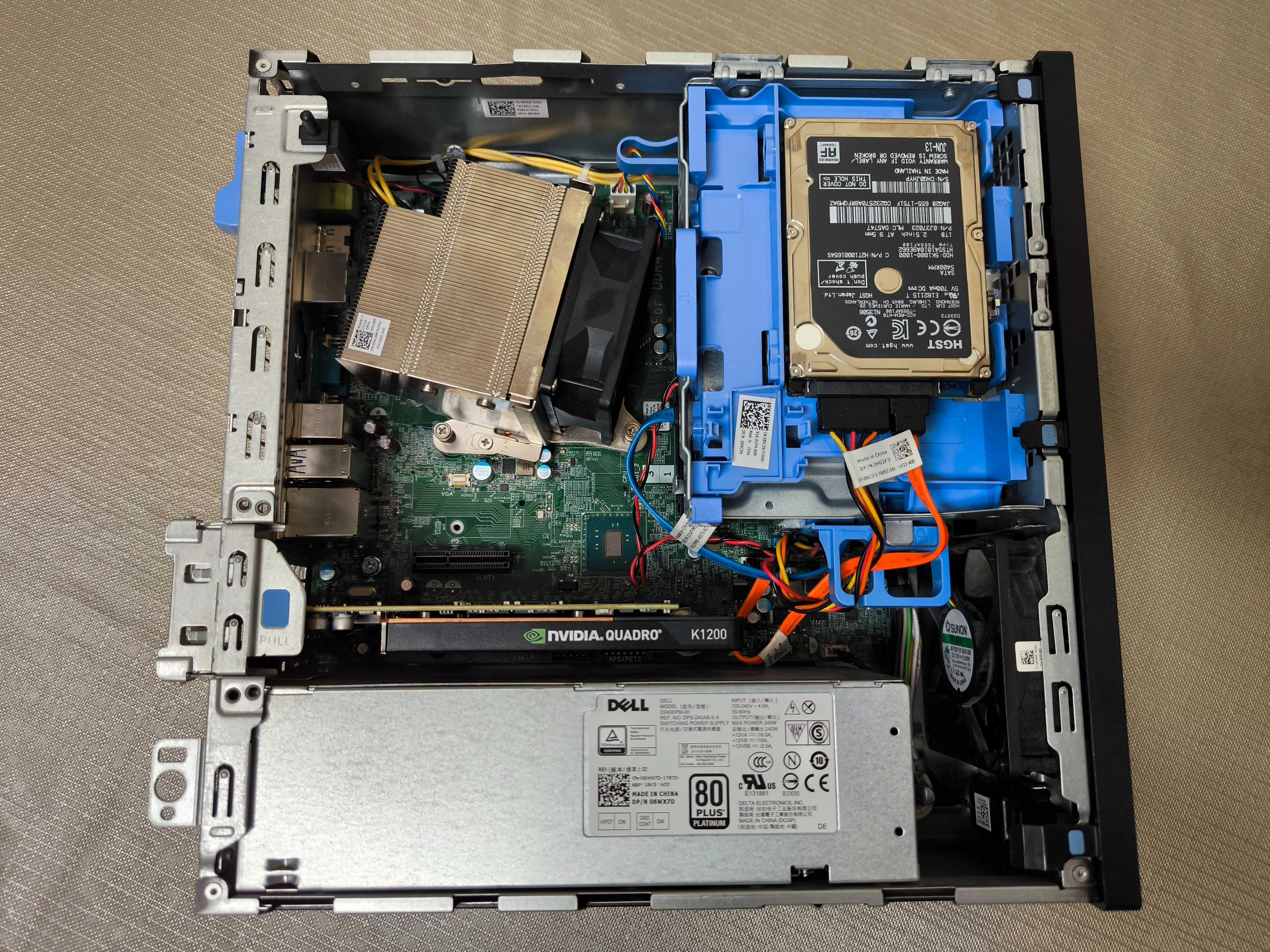 Workstation Dell Precision 3420 Xeon E3 / 32GB DDR4 / SSD nvme 500GB