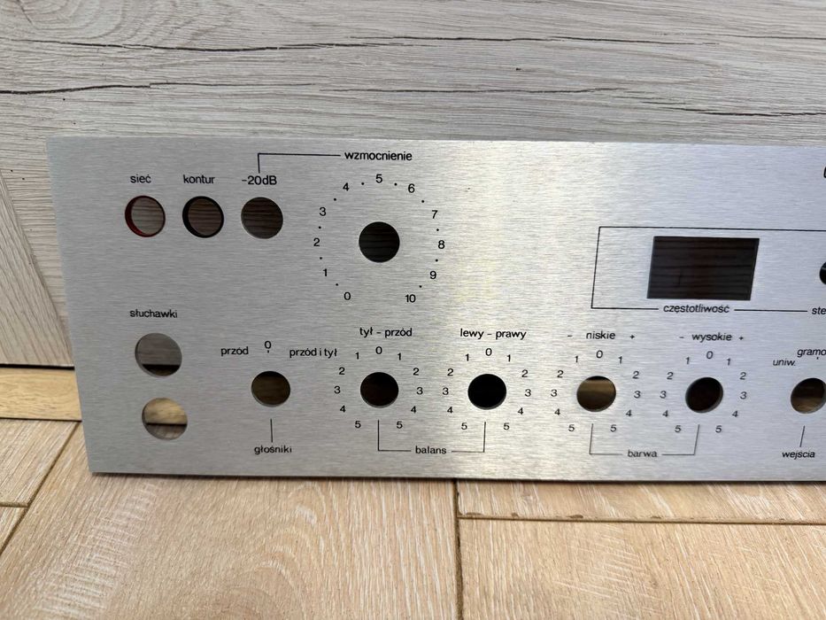 Panel Amplituner Radmor 5102 TE SREBRNY ! OKAZJA ! 9 UNITRA POLECAM