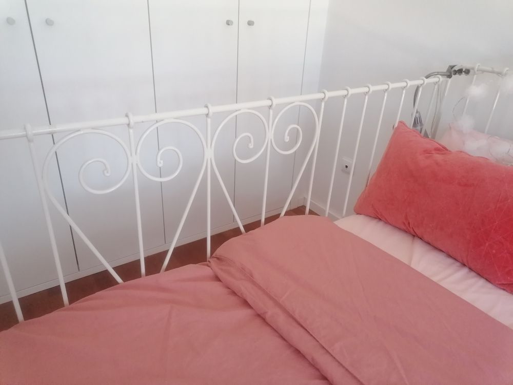 Cama , colchao e estrado ikea 90x200
