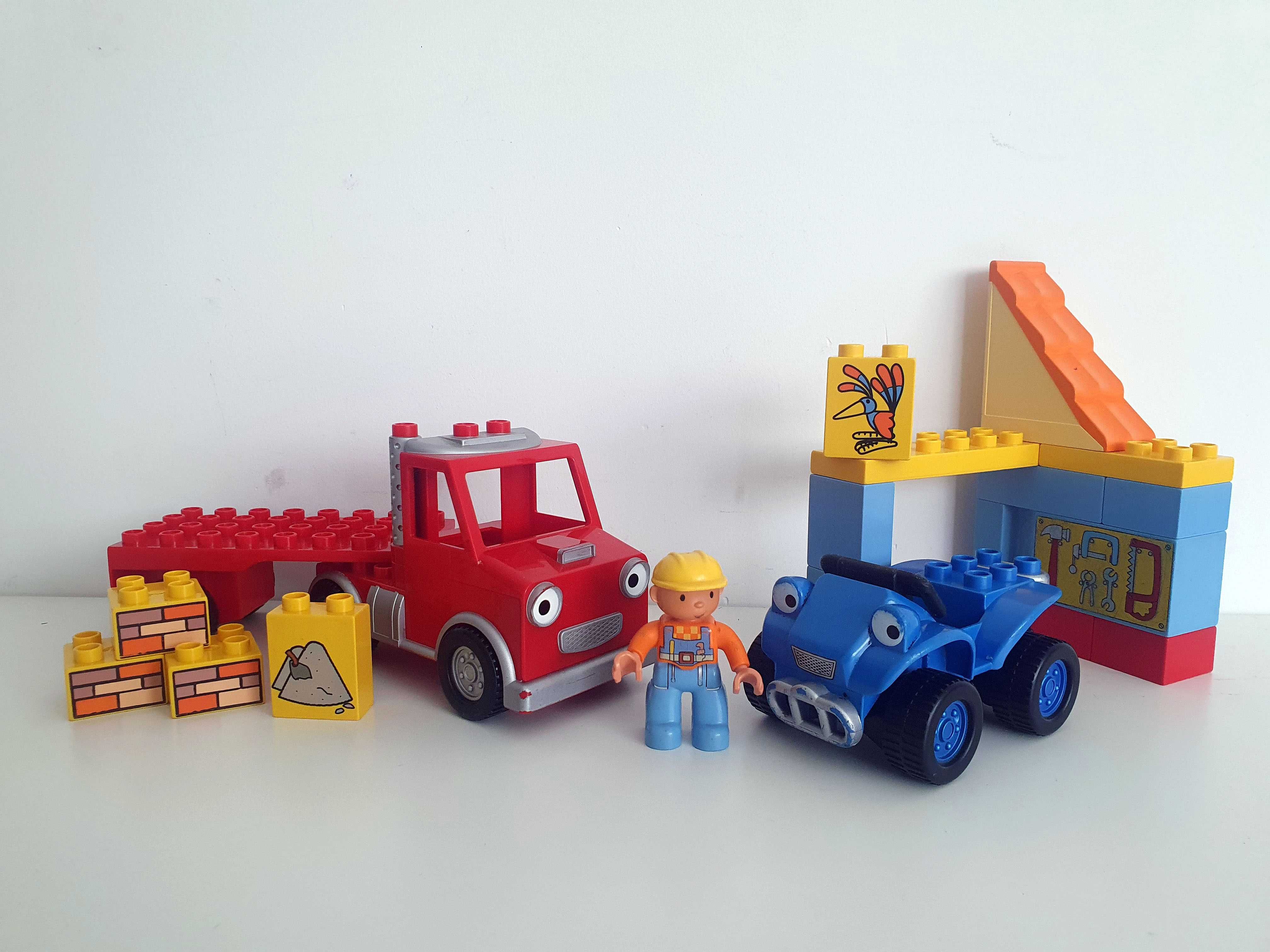 Lego DUPLO Bob Budowniczy 3594 warsztat + 3288 ciężarówka mieszacz