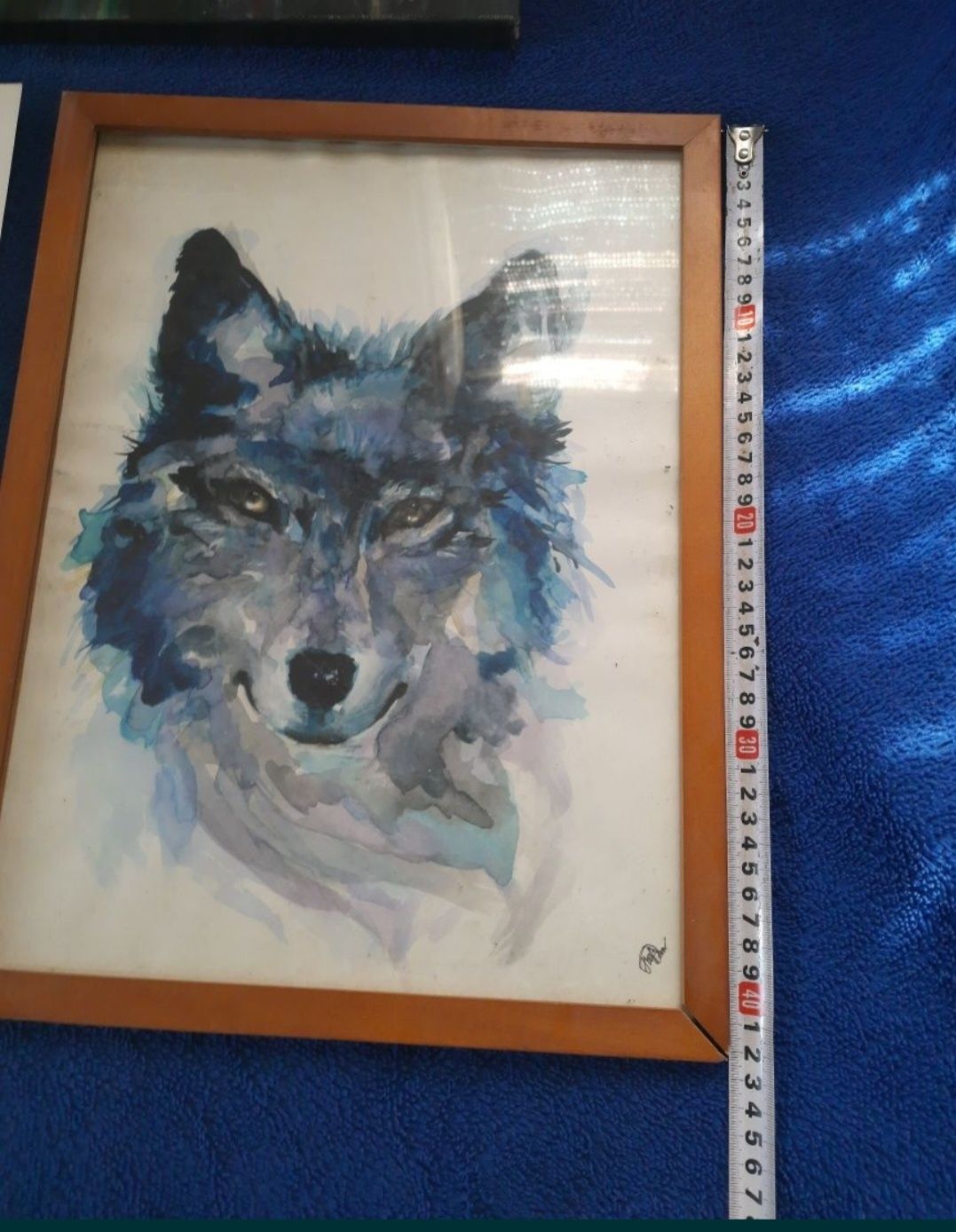 Картина- " волк"