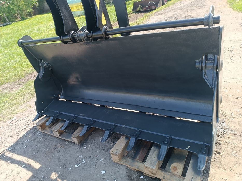 jcb 3cx krokodyl 230cm  pług chwytak łyzka przedni koparka
