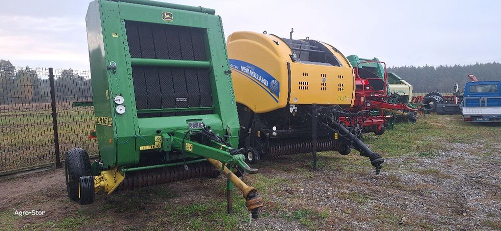 Prasa John deere 590 belownica New holland roll belt lelly krone