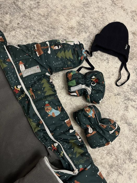 Зимовий комбінезон DoRechi, 74, + шапочка