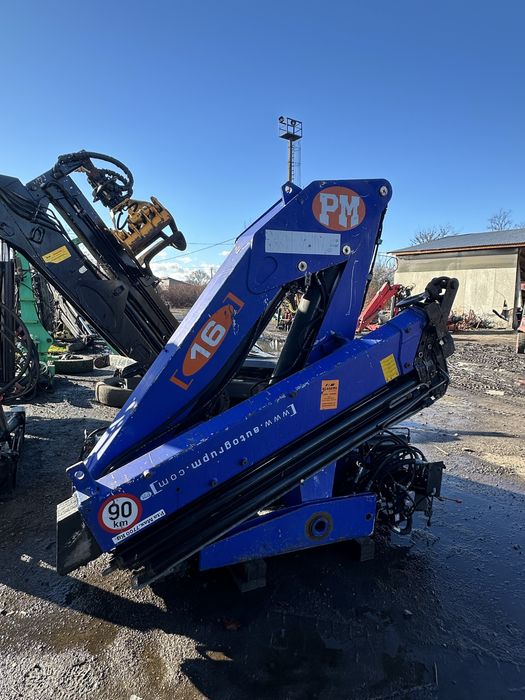 Кран маніпулятор PM 16    palfinger hiab fassi atlas effer