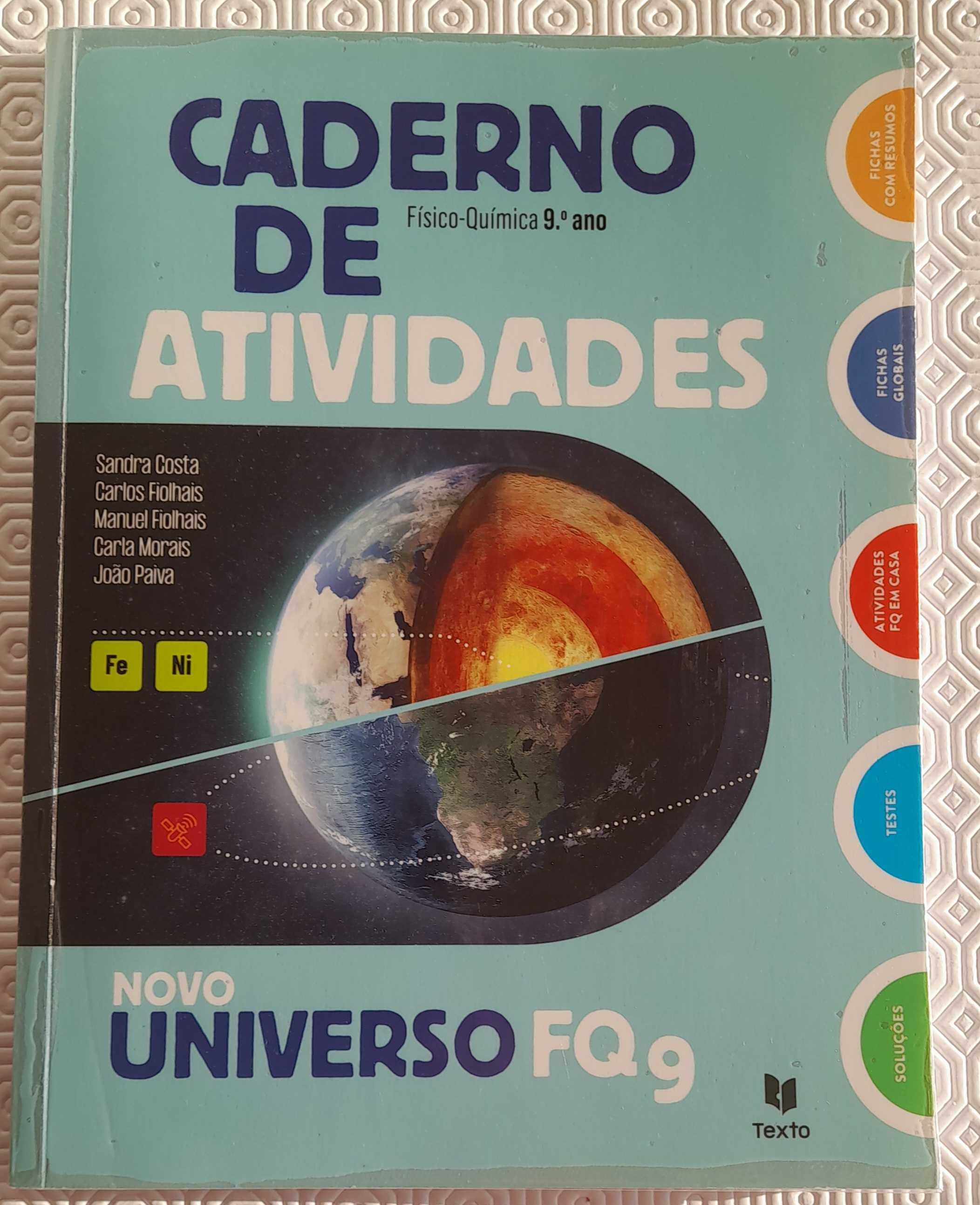 Caderno atividades 9º ano Físico-Quimica