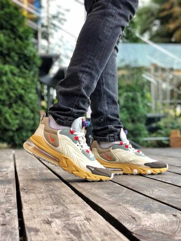 Весняно-літні чоловічі кросівки Nike Air Max 270 Cactus Jack