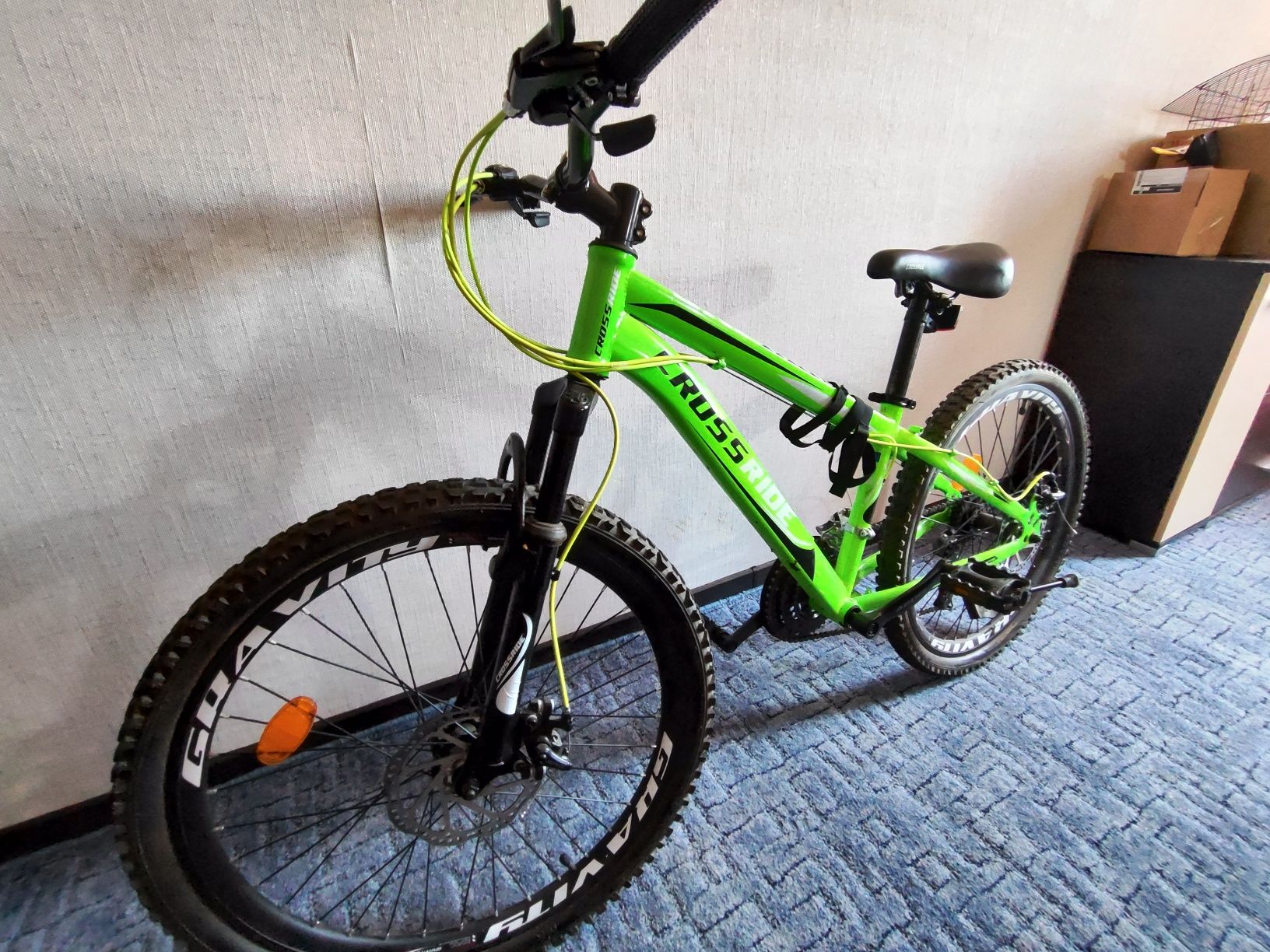 Велосипед Crossride Skyline 24" 13" Зеленый