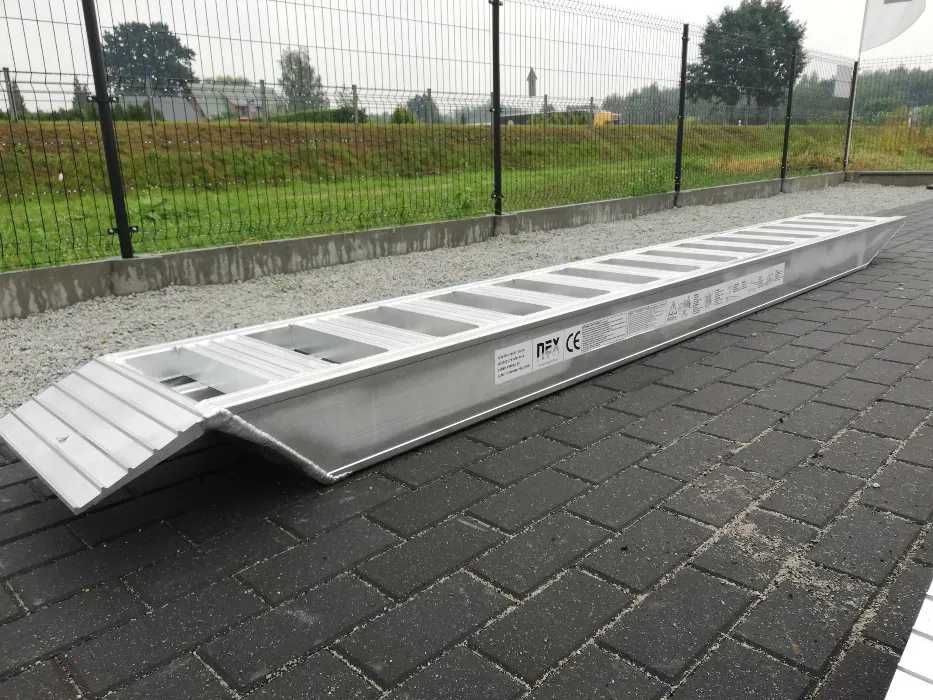Najazdy aluminiowe 2T 3T 4T 6T 10T / Od 2m do 4m MOCNE NOWE GWARANCJA