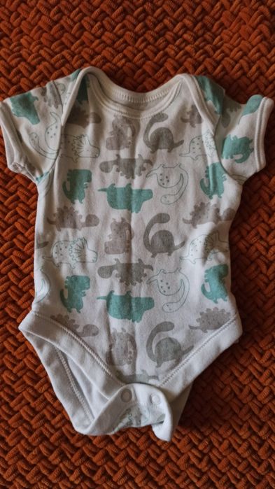 Два класних бодіка з динозаврами 0-3 міс