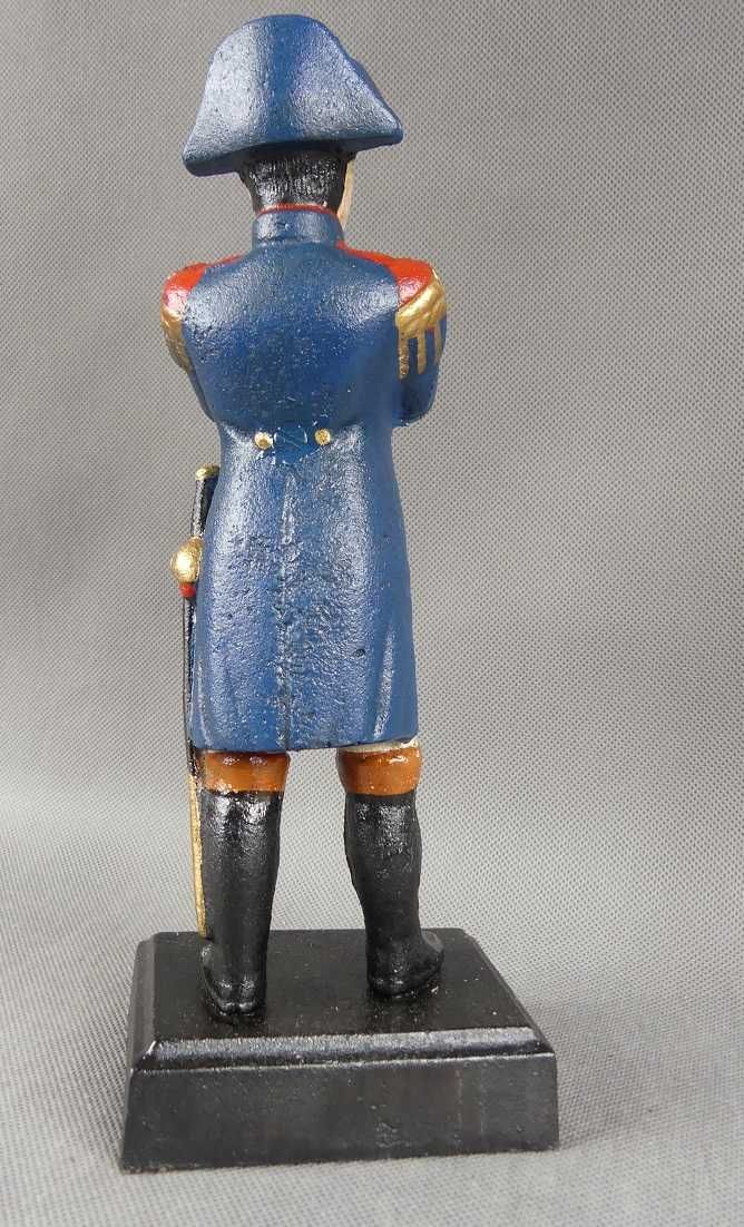 Piękna figura NAPOLEON Bonaparte żeliwo rzeźba 27,5 cm metal