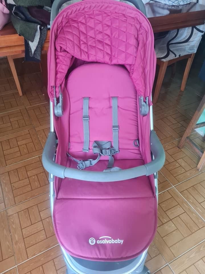 Carrinho bebê marca assalvo