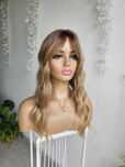 Topper tupet Pola blond braz ombre fale 55 cm naturalny efekt