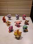 Zestaw LPS, Smerfy, dodatki Pony, Mattel, figurki, lalki Clarks