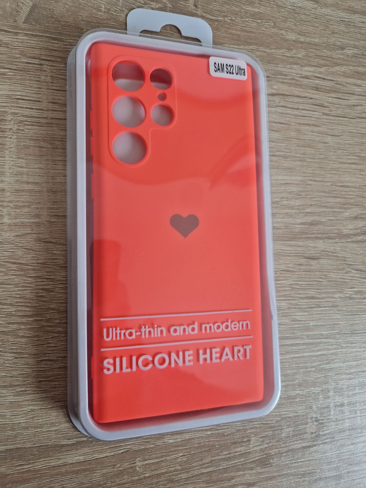 Etui Vennus Silicone Heart Case do Samsung Galaxy S22 Ultra wzór 1 kor