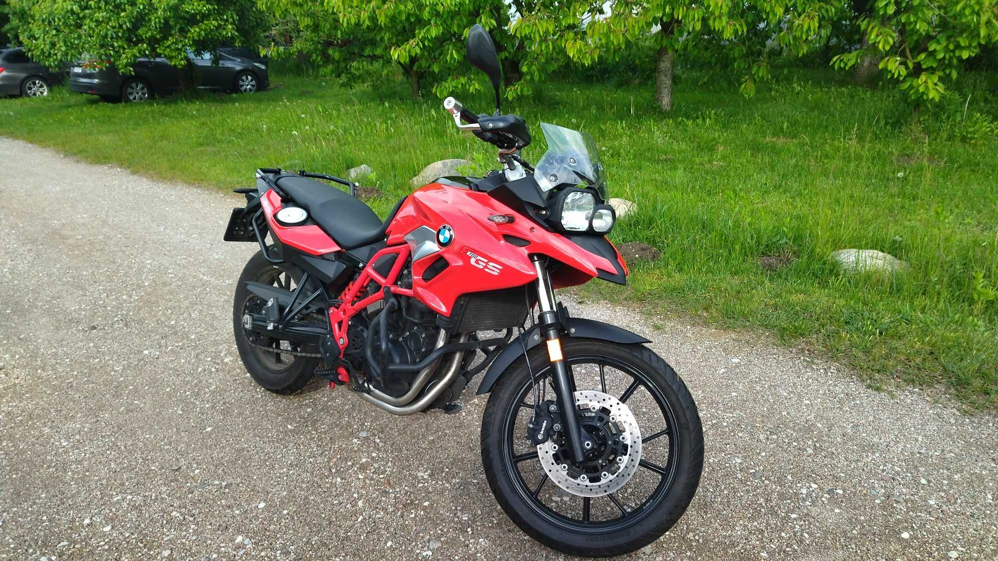 Piękne BMW F700 GS 2017r po lift  Adventure zamiana na samochód