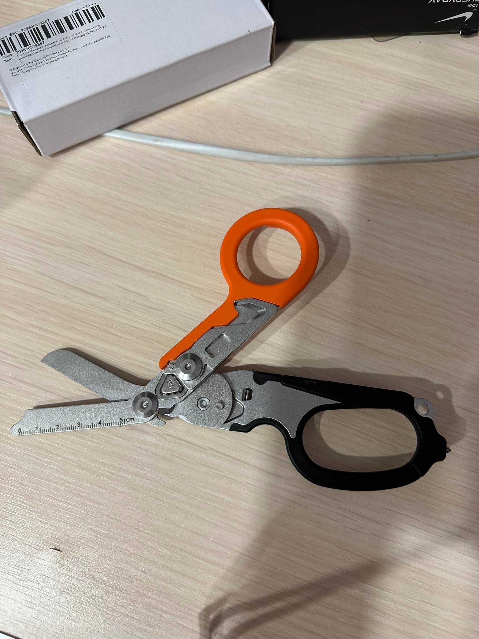 nożyczki medyczne, ratownice, raptor, edc, multitool