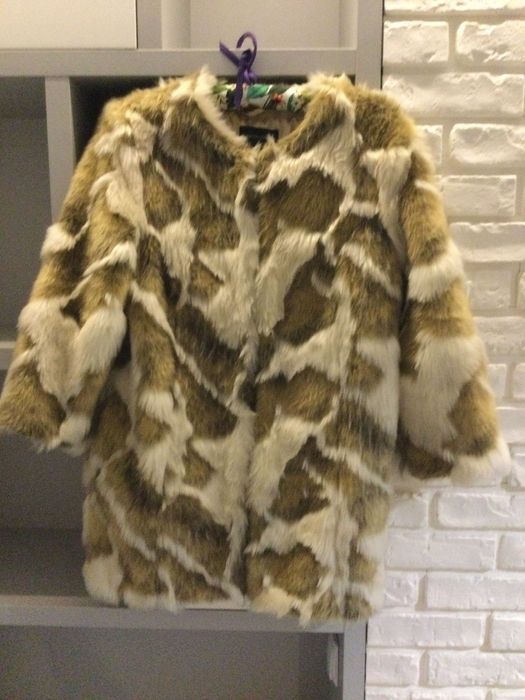 Futerko eko sztuczne miś płaszcz kurtka DOROTHY PERKINS