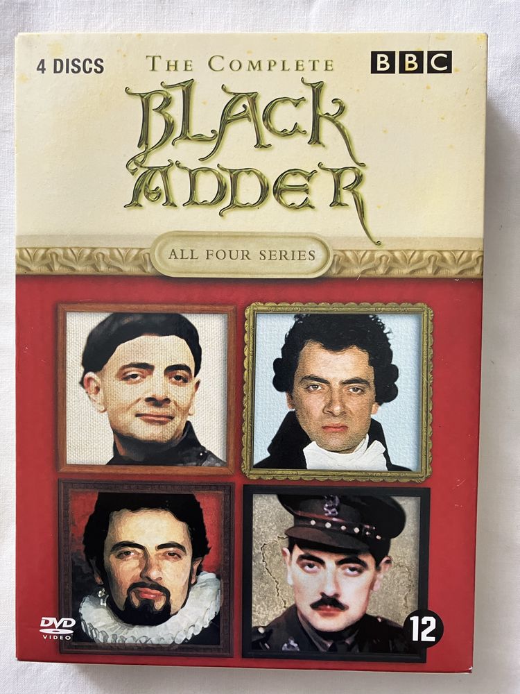 The Complete Black Adder BBC DVDs