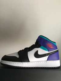 Nike Air Jordan 1 Mid Bright Concord 38