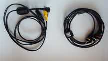 Kabel do telewizora TV audio video - 2 szt.
