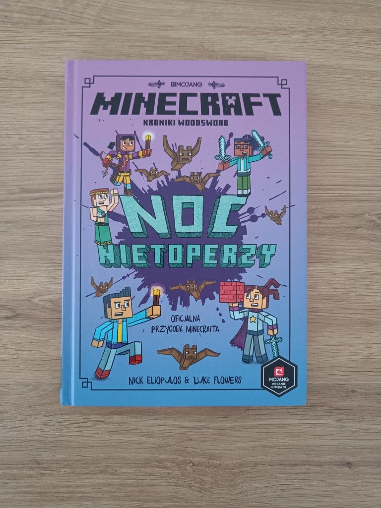 Minecraft: Noc nietoperzy i podręcznik podbój Minecrafta 
- Noc nietop