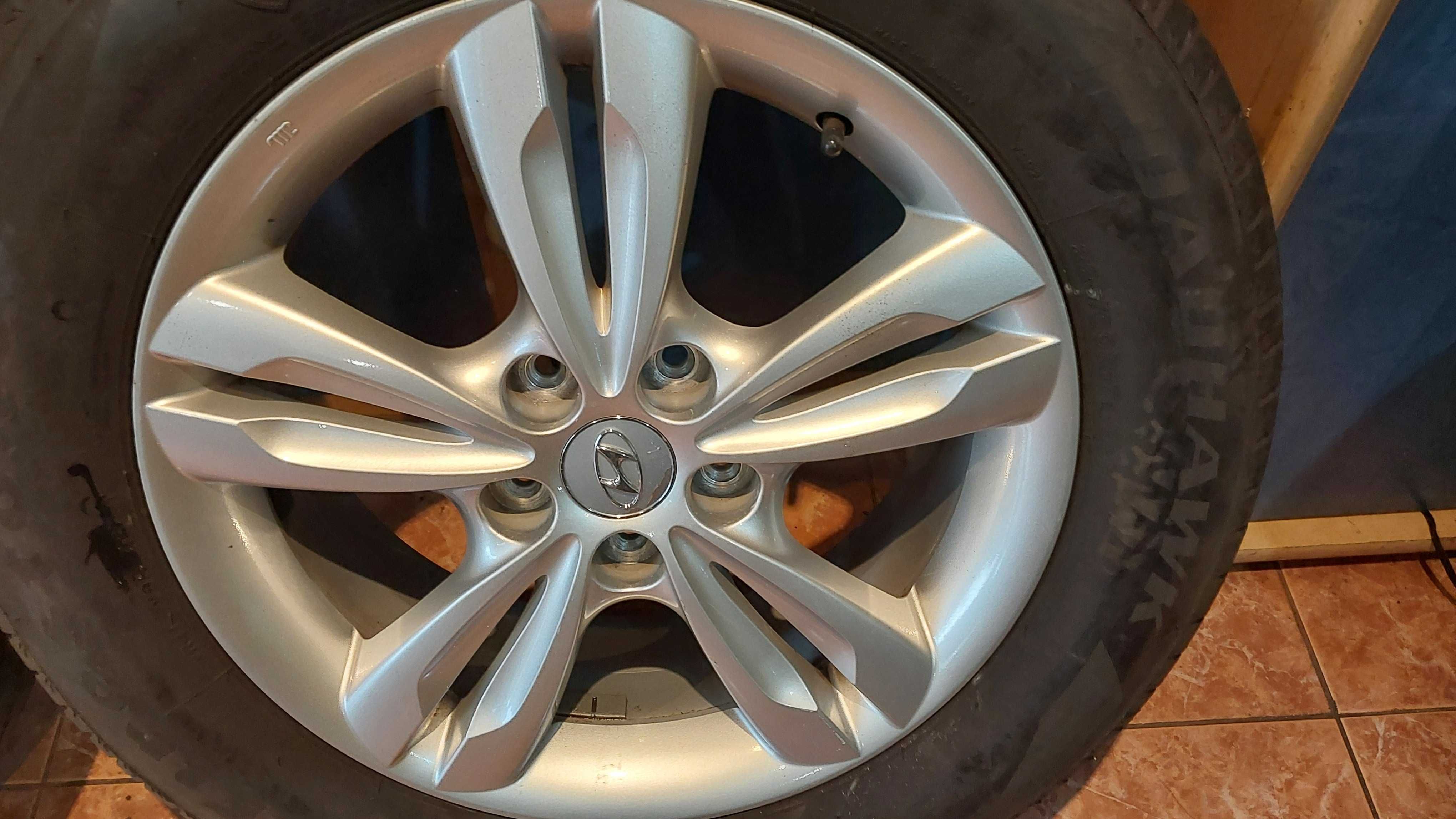 Koła alufelgi komplet hyundai ix35 r17 225/60r17 lato