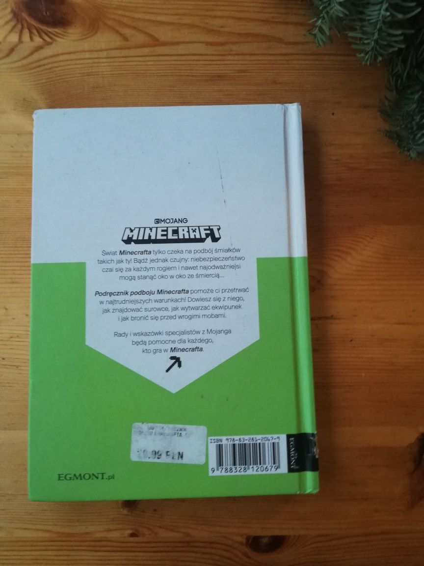 Oficjalny podręcznik przetrwania Minecraft Wydawnictwo Egmont