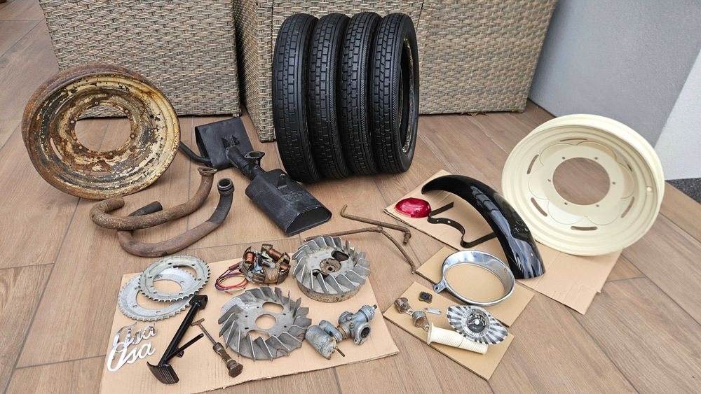 Oryginalne CZĘŚCI WFM OSA 150 175 M52 M50 Silnikowe i inne !! nowe PRL