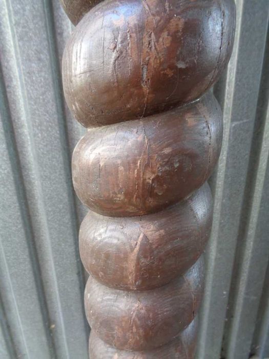 Kolumna drewniana słup -do odnowienia