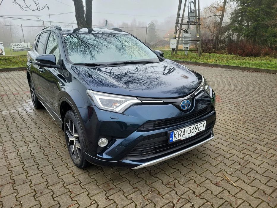 Toyota RAV4 Hybrid 4x4 Selection Salon Polska Piękna Ciemna Zieleń