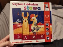 Czytam i układam słowa Układanka literowa