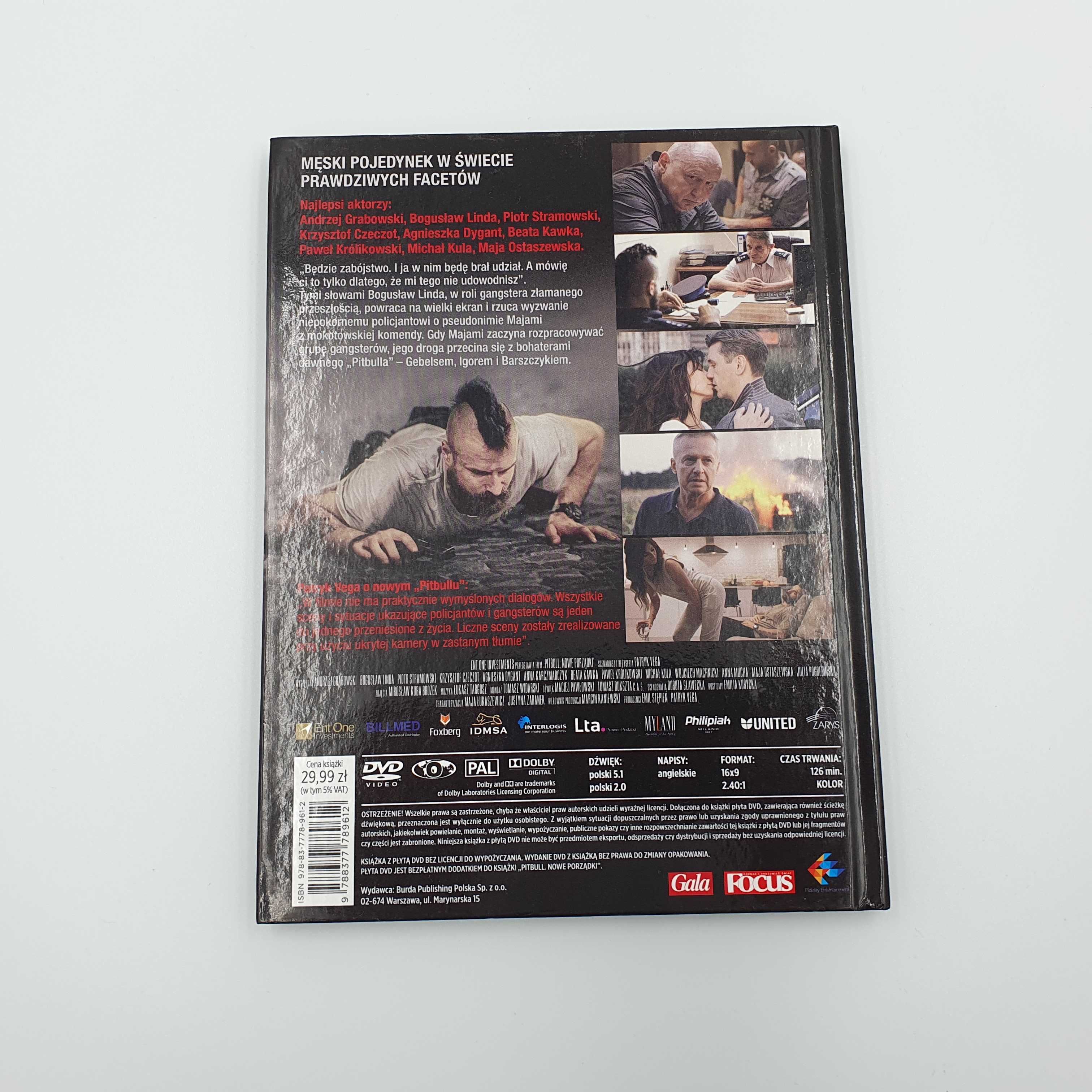 Pitbull Nowe porządki Film płyta DVD + Książka