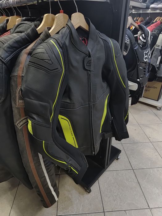 Kurtka motocyklowa skórzana Ozone garb z garbem roz 46