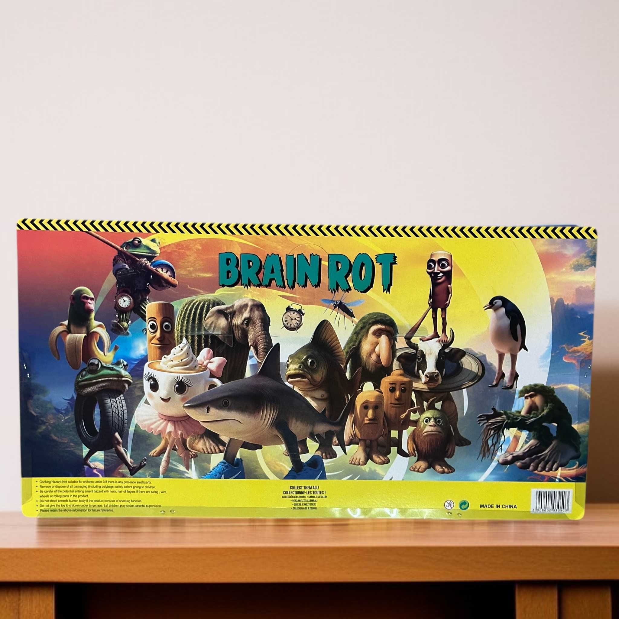 Set Brinquedos Brain Rot Chimpanzini bananini