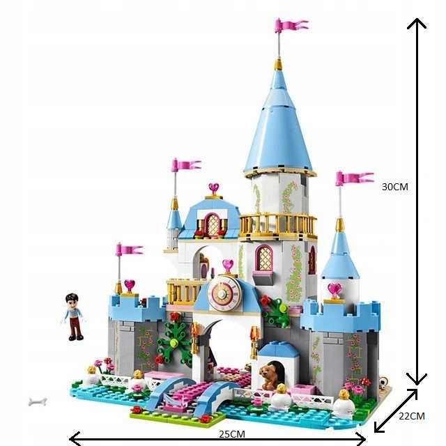 646el Nowe Klocki WYMARZONY ZAMEK KOPCIUSZKA Disney jak LEGO 41055