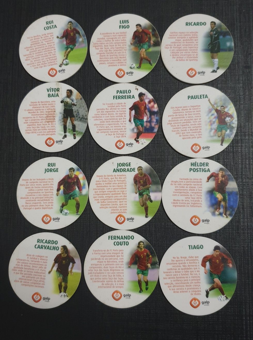 Tazos Seleção 2004 Galp