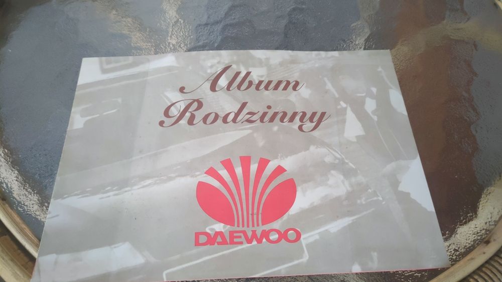 Prospekt samochodowy Daewoo z 07/1997 roku  stan kolekcjonerski