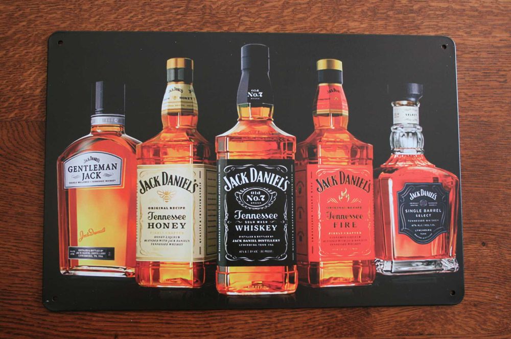 JACK DANIELS tabliczka barowa metalowa-18