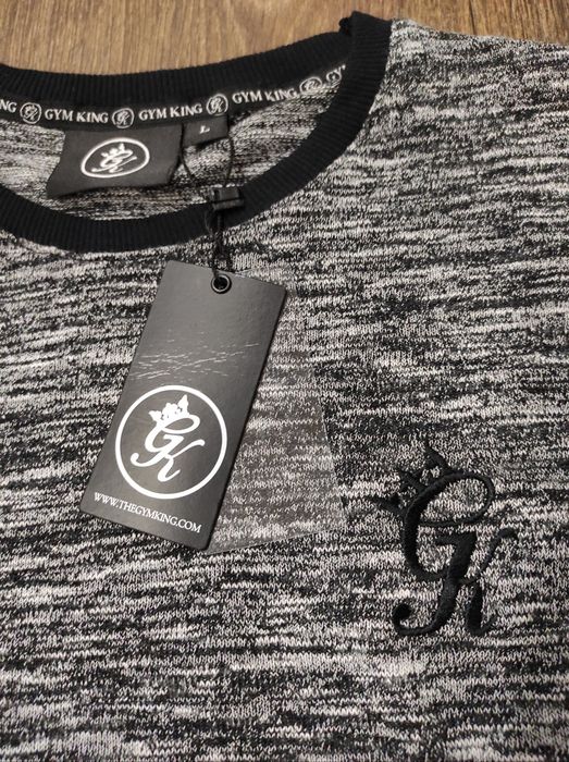 M-L Gym King оригінальний чоловічий лонгслів