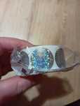 Stickery naklejki OKRĄGŁE 25 mm HOLOGRAM 500 szt SKLEP INTERNETOWY 2,5