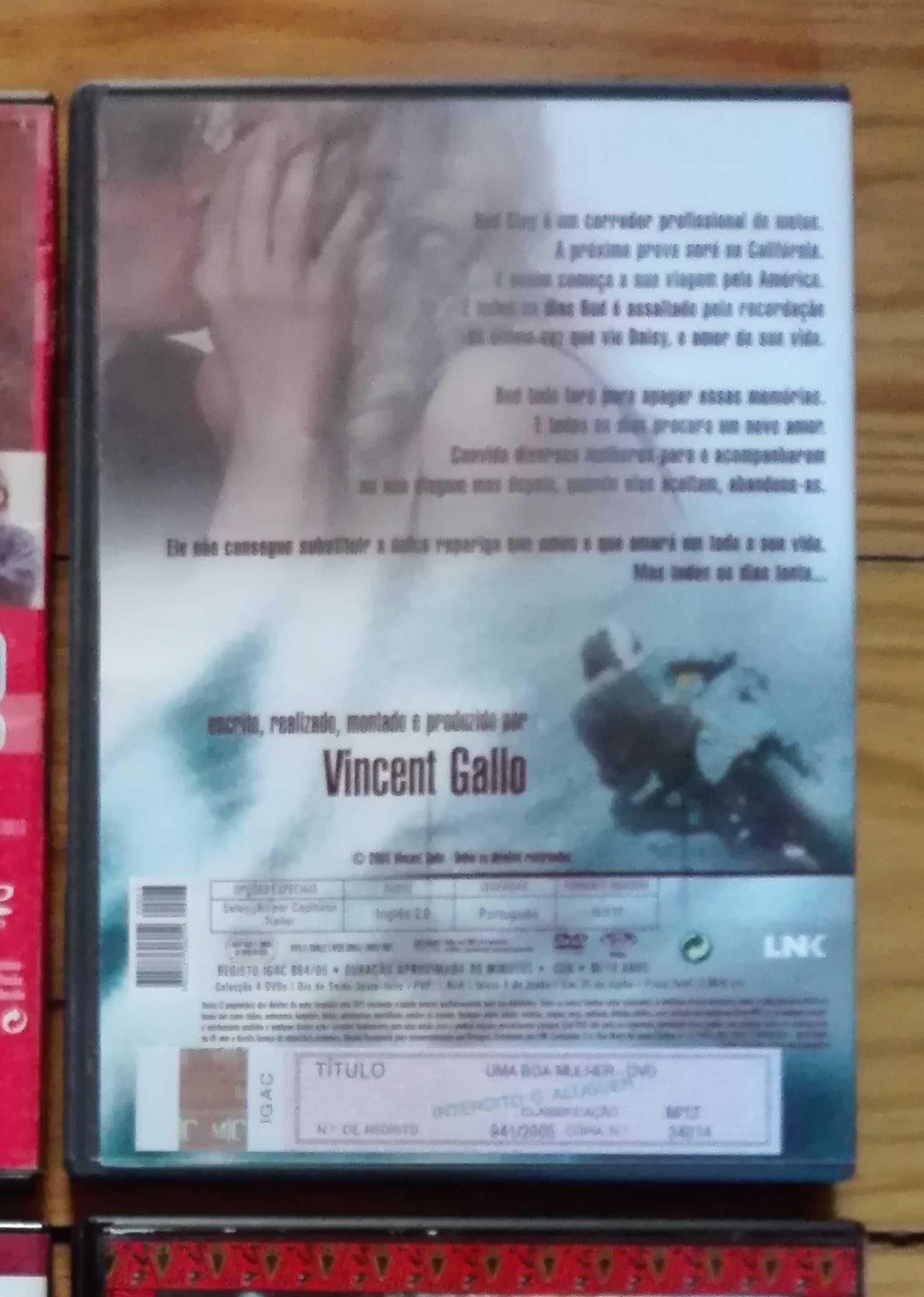 Filme DVD: The Brown Buny Uma boa mulher de Vincent Gallo Legendas PT