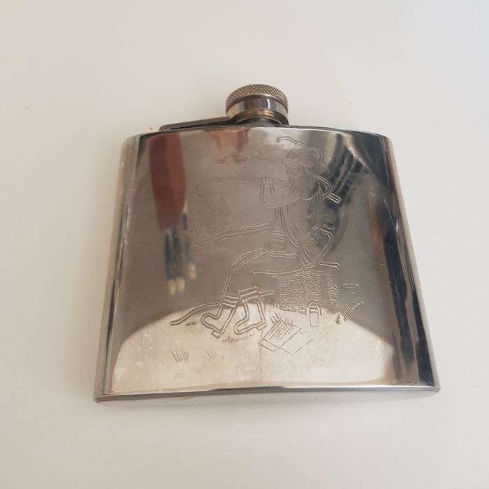 Garrafa bolso aço inox