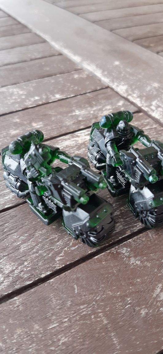 Space marine bike squad A Warhammer 40k