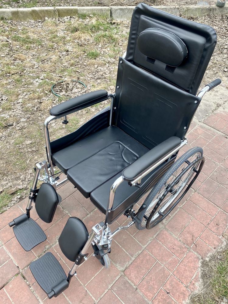 Инвалидная коляска с санитарным туалетом.OSD-MOD-2-45