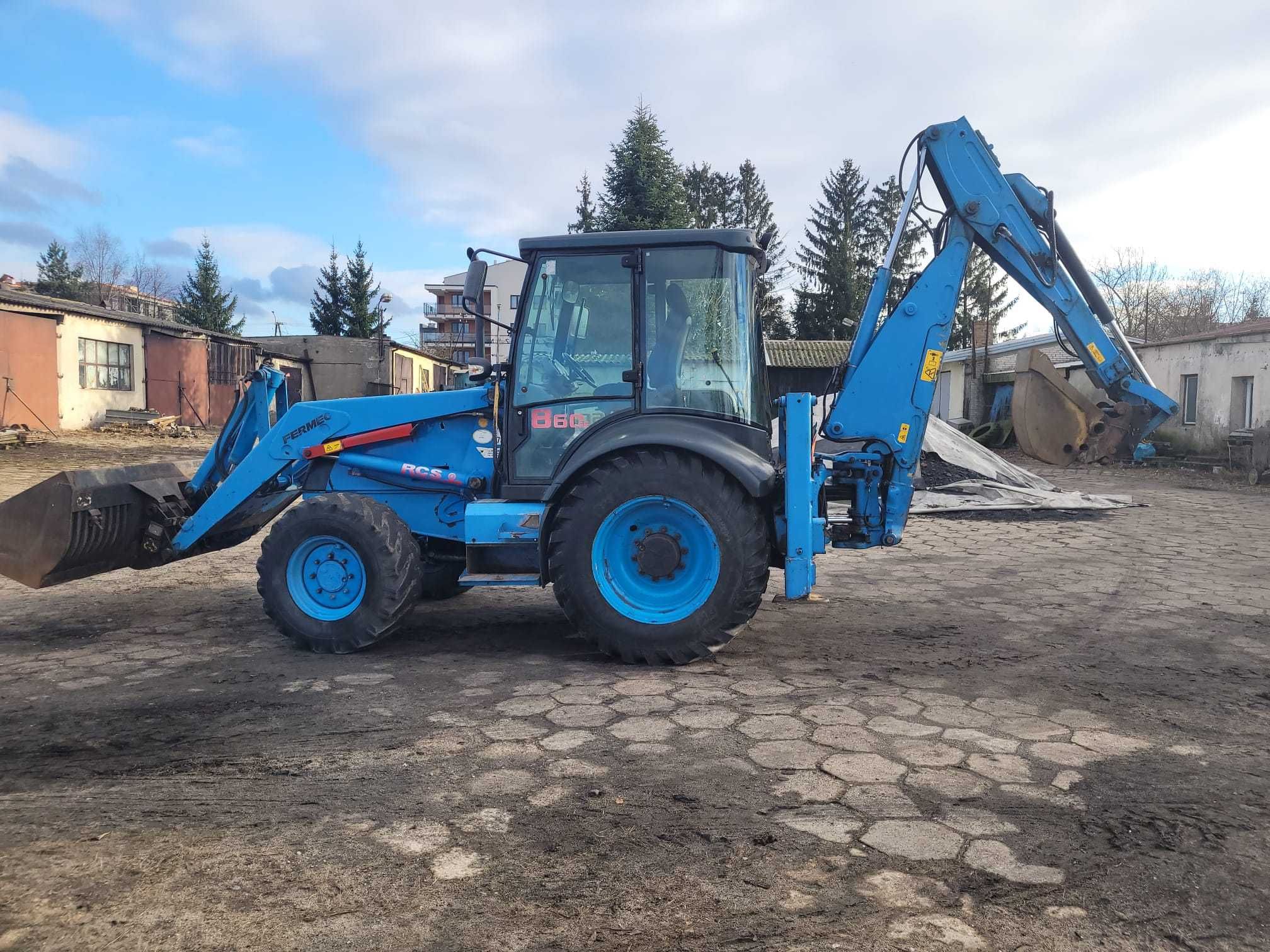 Koparko-Ładowarka FARMEC 860