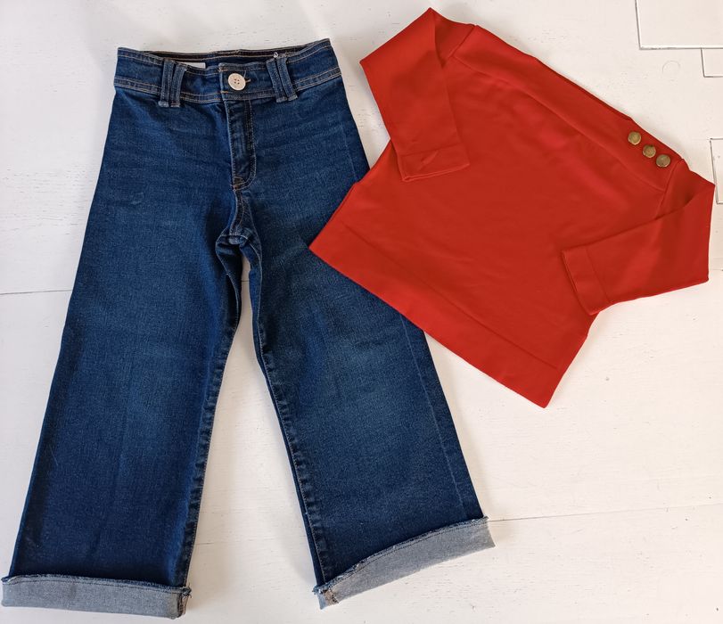 Extra rzeczy dla dziewczynki r.110/116cm ZARA, H&M